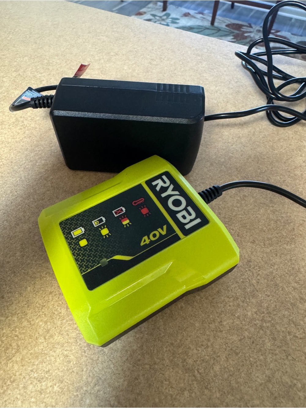 Ryobi OP404 40V Lithium-Ion battery charger